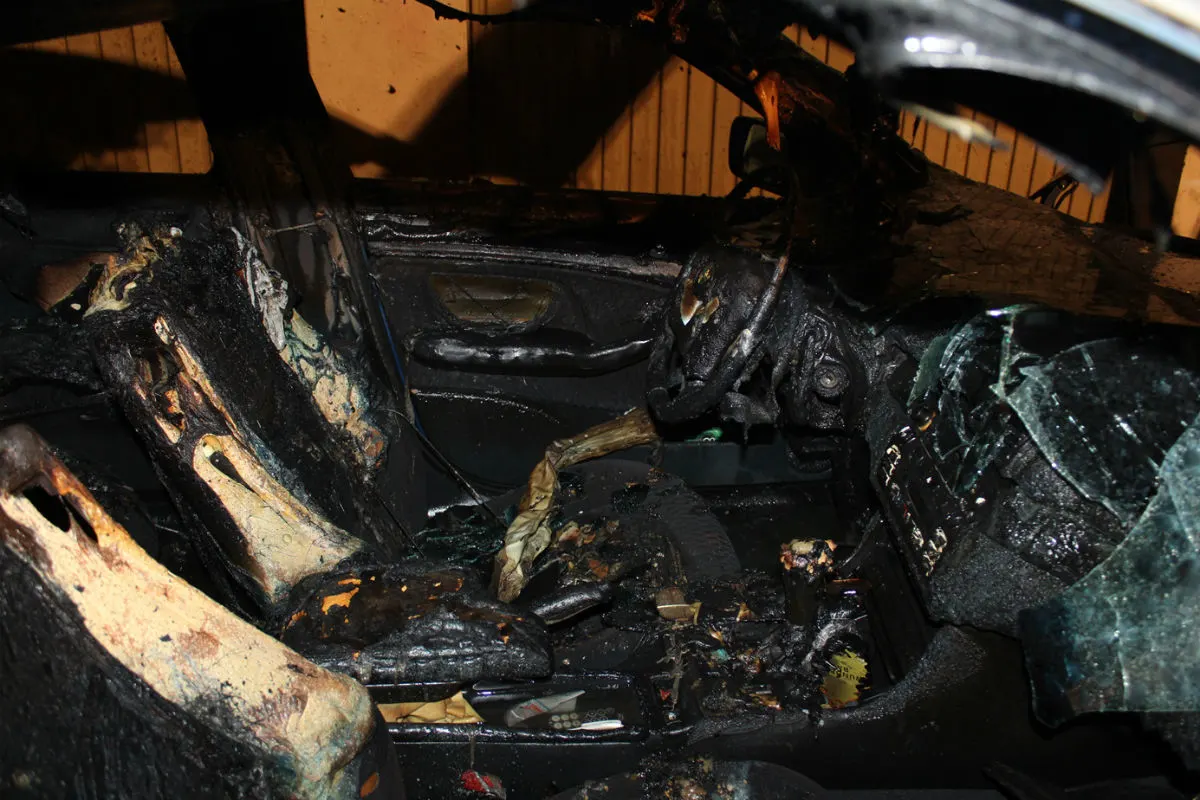 Auto in Brand geraten