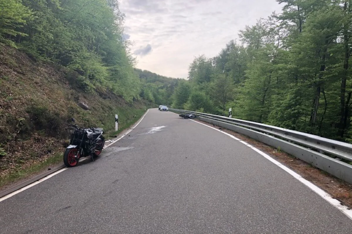  Eppenbrunn - Kollision zwischen zwei Motorrädern endet tödlich 