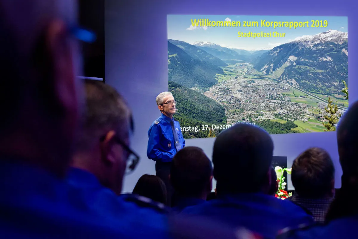 Chur GR - Stadtpolizei leistet so viele Einsätze wie noch nie