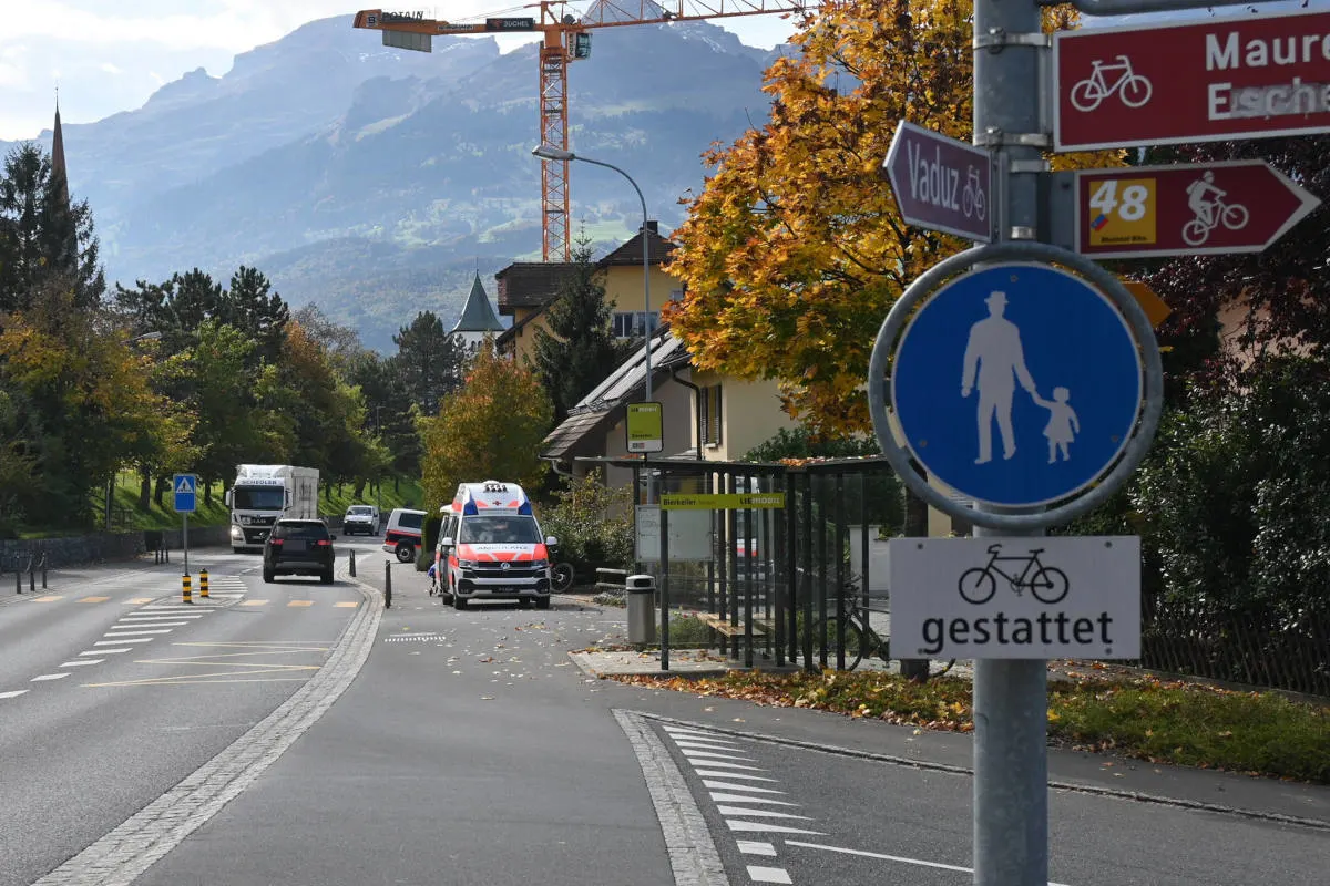 Schaan – Selbstunfall mit E-Bike