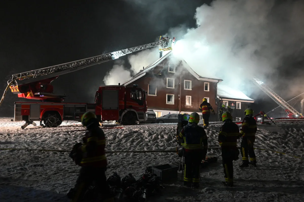 Degersheim SG – Wegen Brand aus Feuer gesprungen und verletzt
