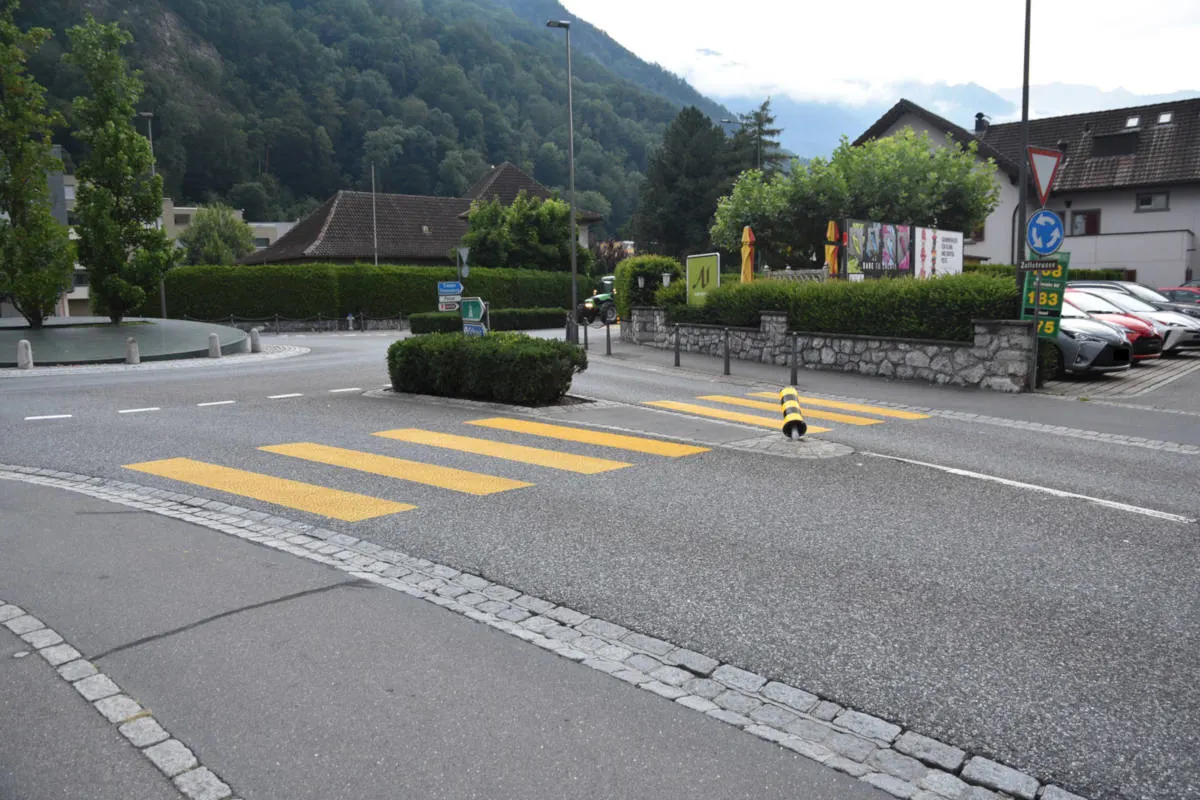 Vaduz FL - Unfallstelle pflichtwidrig verlassen