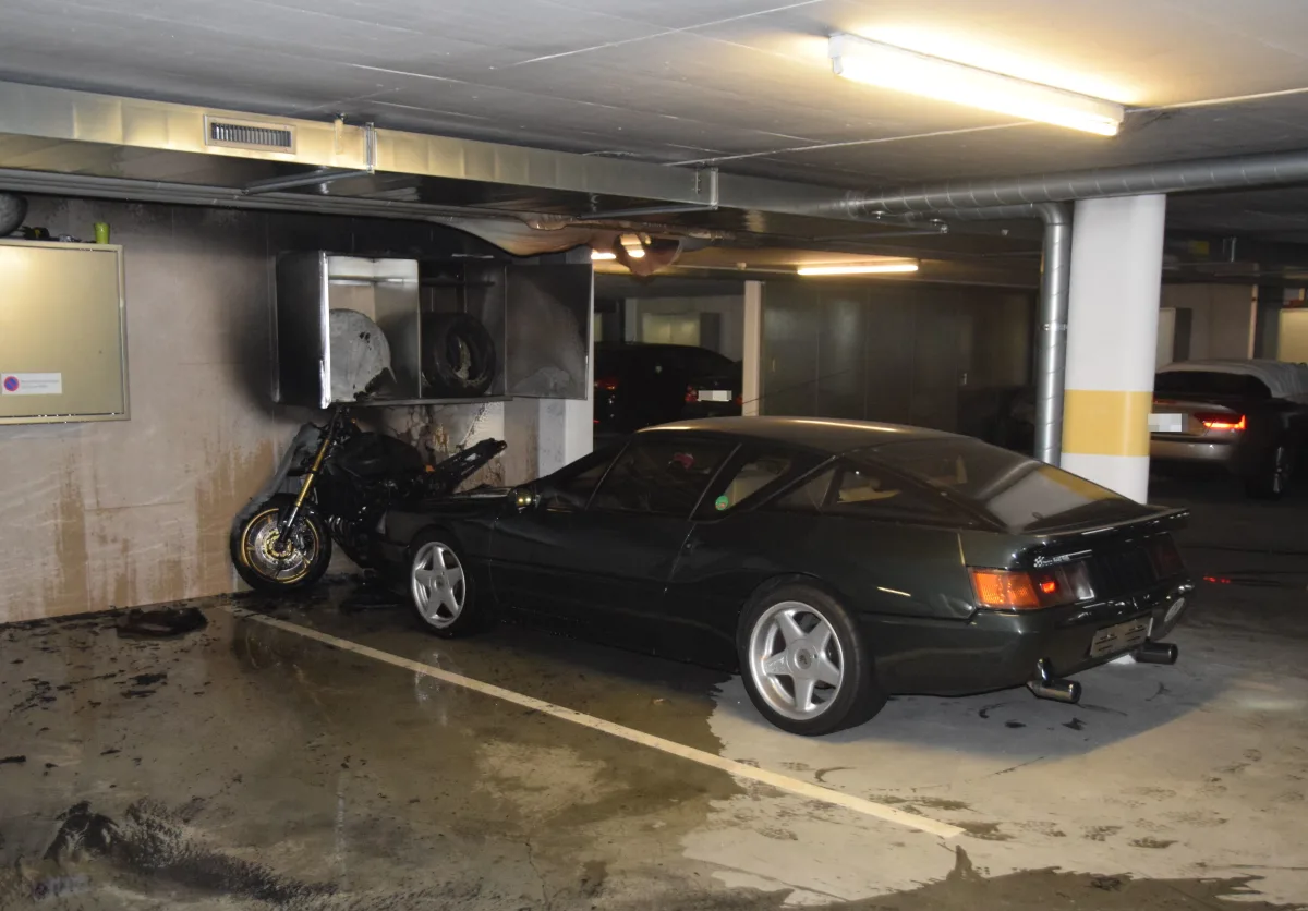 Oensingen SO - Brandstiftung in Tiefgarage 