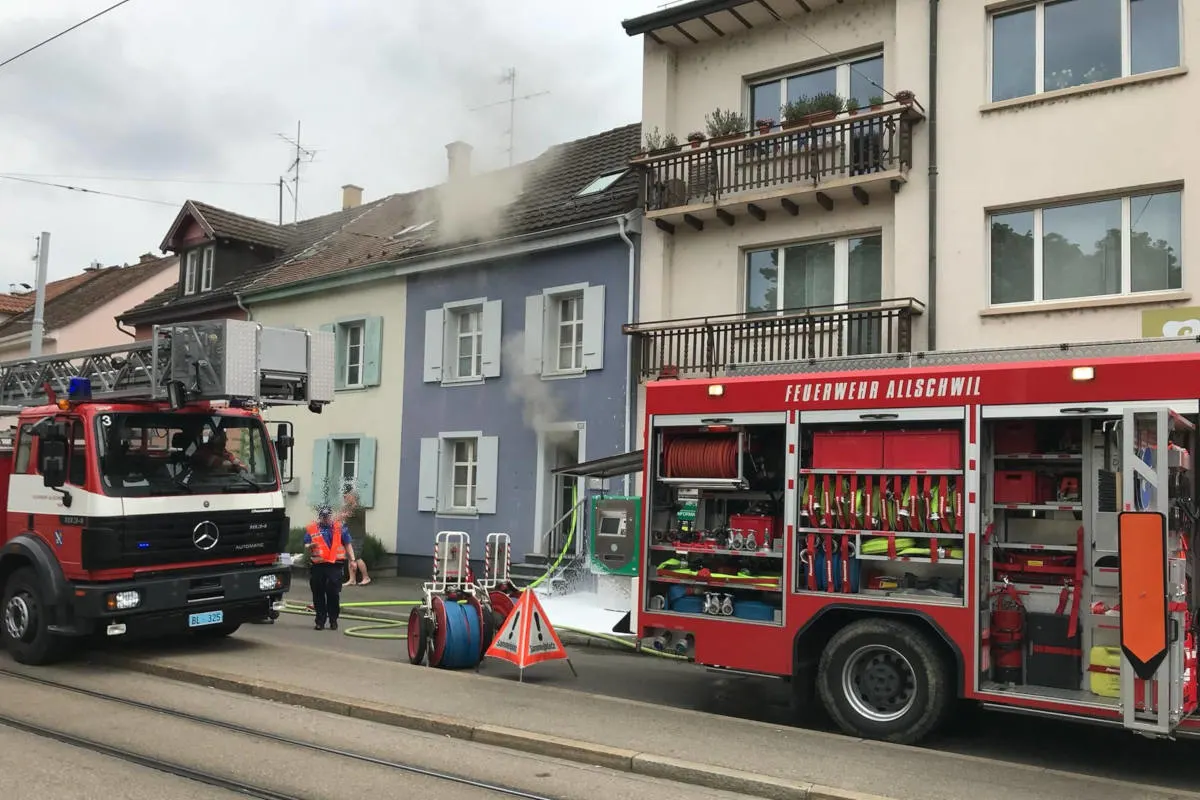 Allschwil BL - Tumblerbrand in Einfamilienhaus