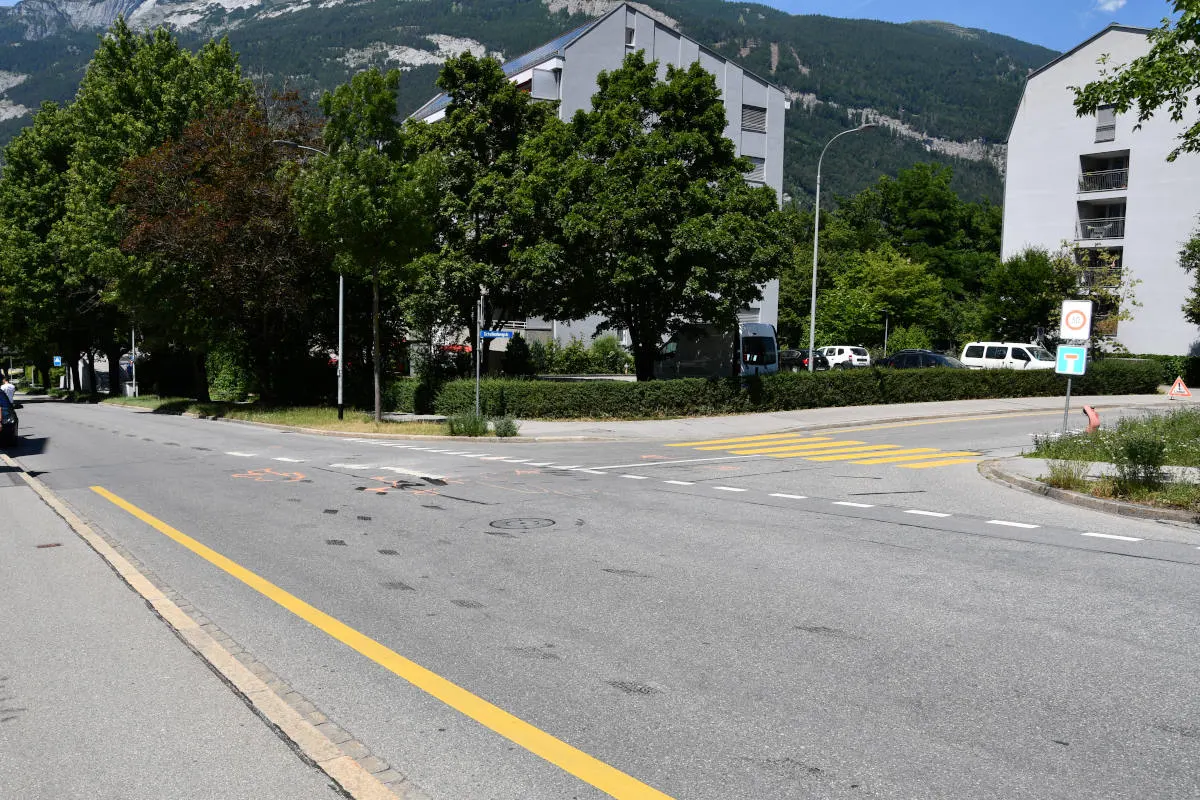 Chur GR – Motorradfahrer bei Kollision mit Lieferwagen verletzt