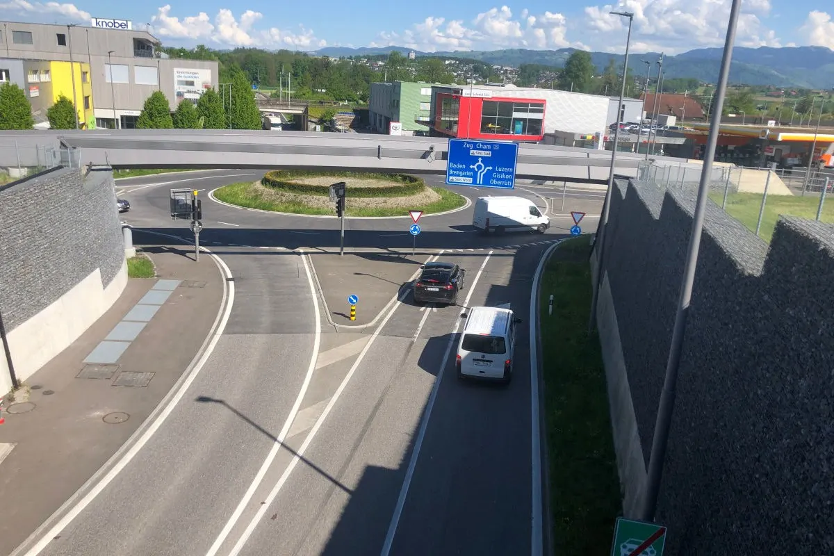 Sins AG – Südwestumfahrung entlastet Ortsdurchfahrt