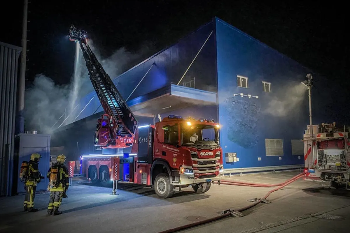 Siders VS – Brand in einer Industriehalle 