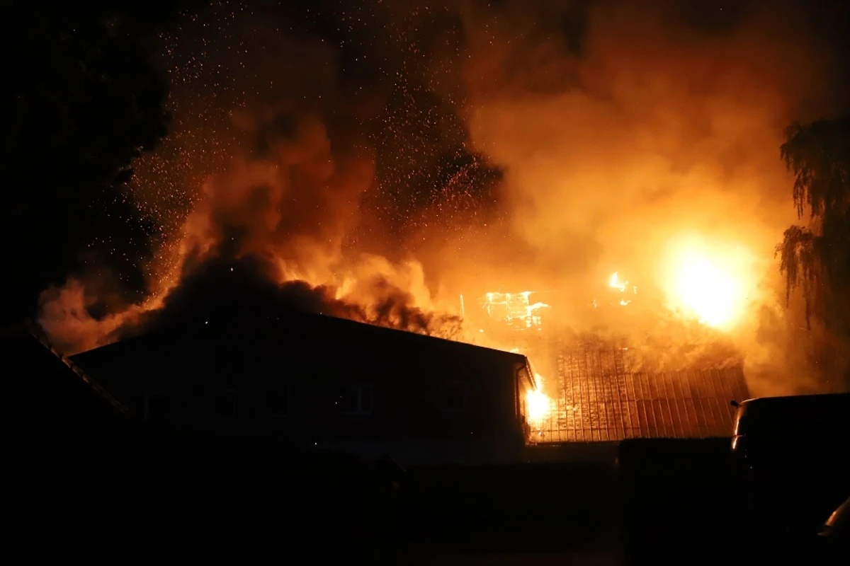 Großer Brand in Klein Rönnau SH 