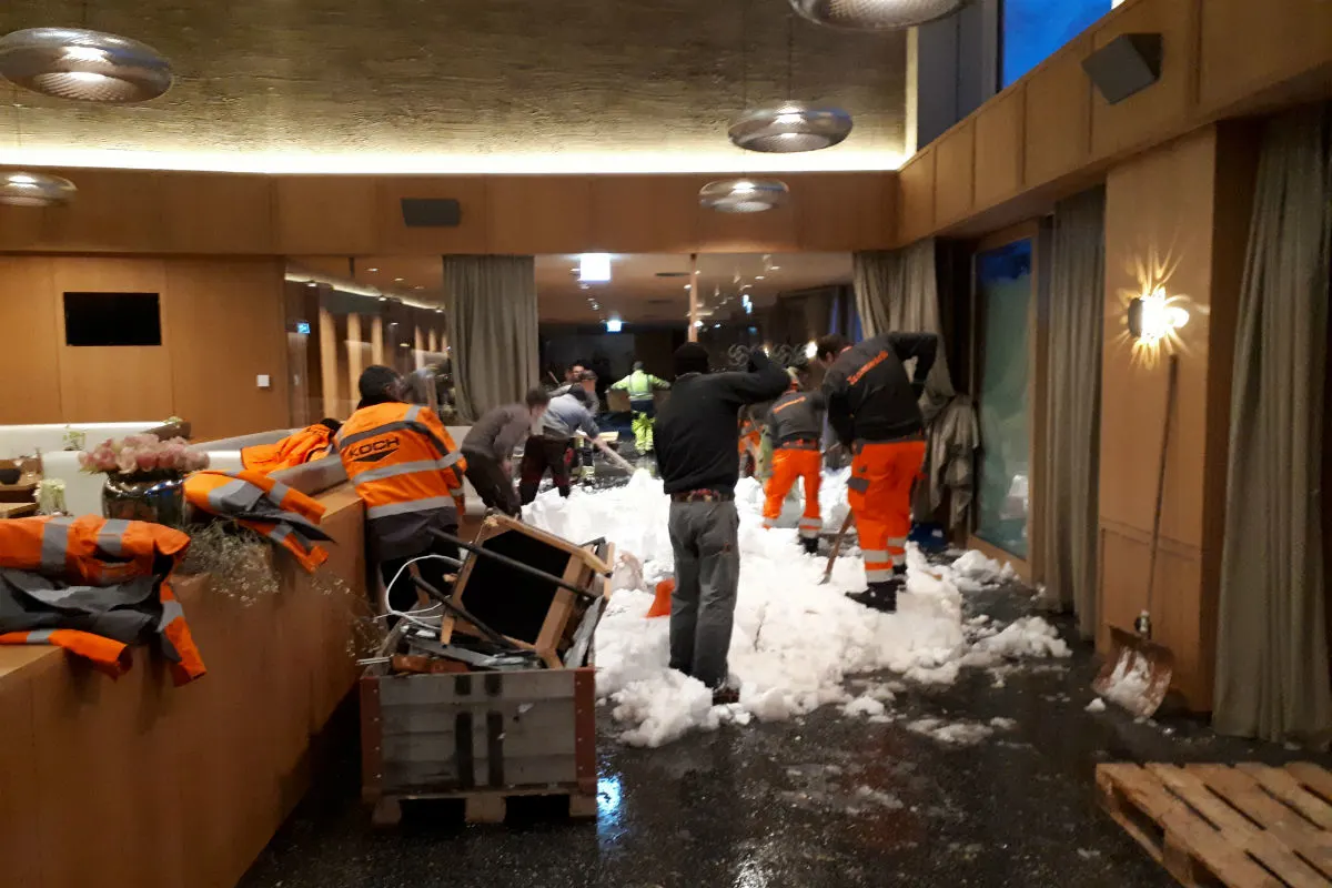 Schwägalp AR - Aufräumarbeiten dauern an