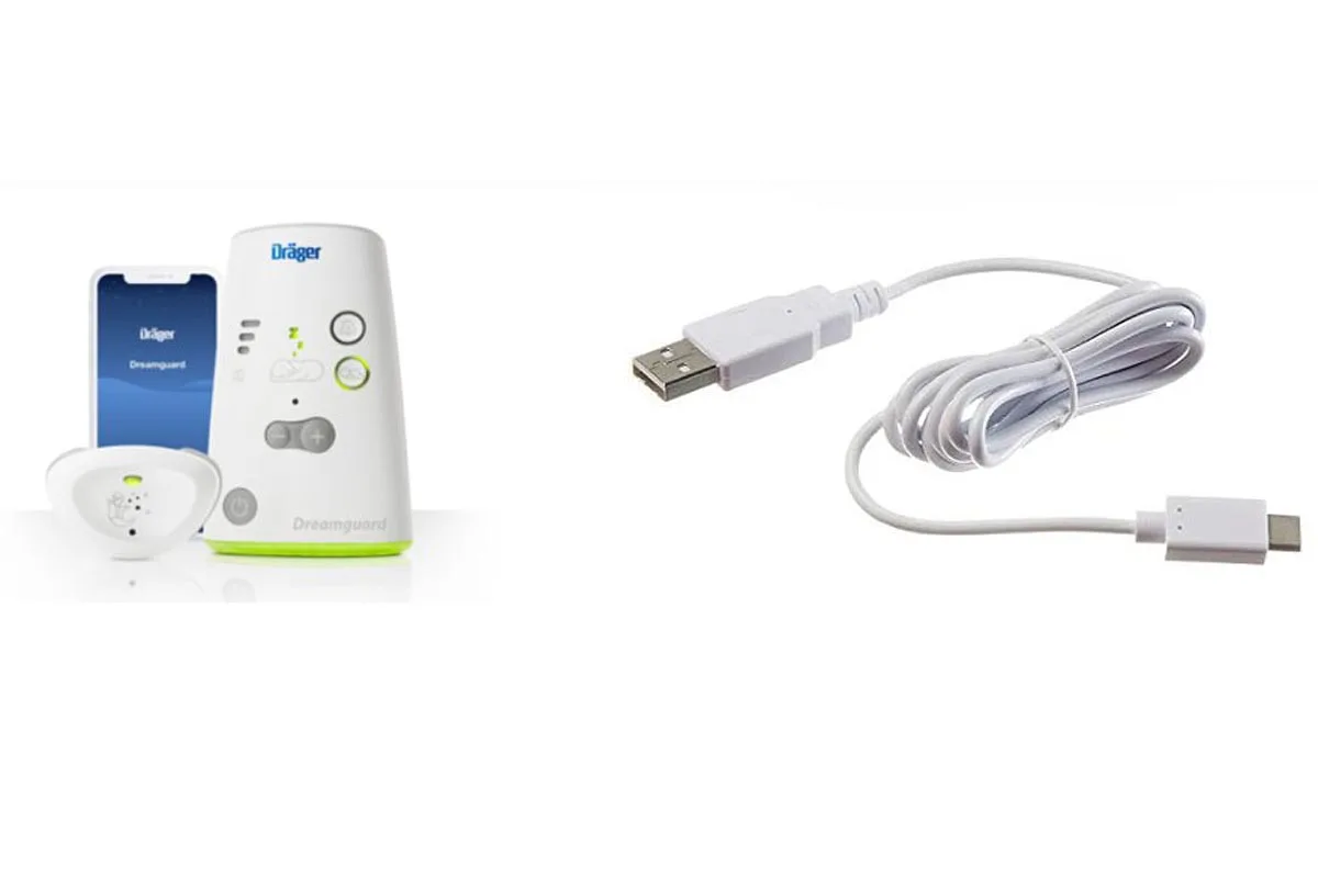 Brandgefahr – Dräger ruft USB-C Ladekabel des Dreamguard 3-in-1 Babyphone zurück