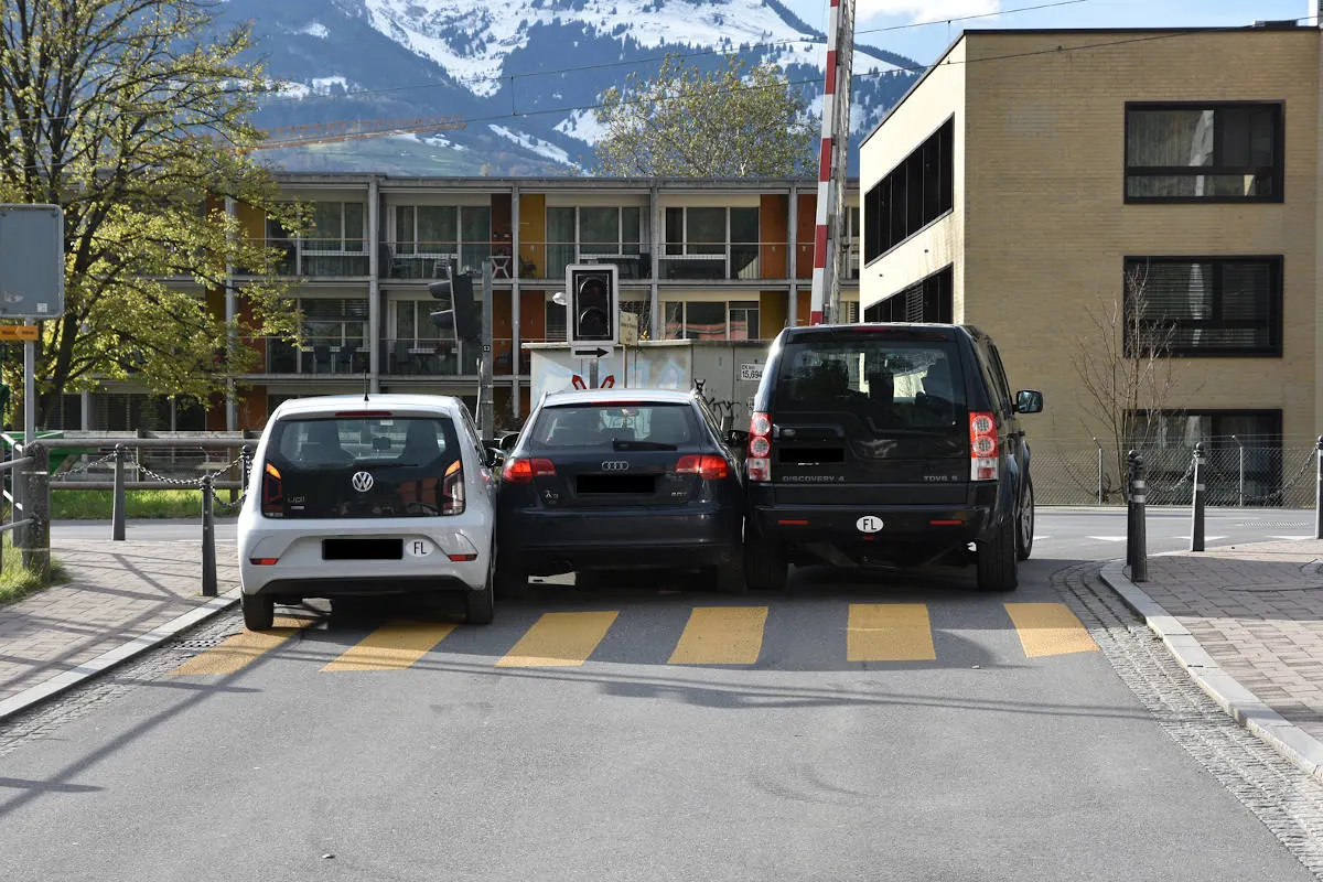 Schaan / Vaduz FL - Verkehrsunfälle mit Sachschaden