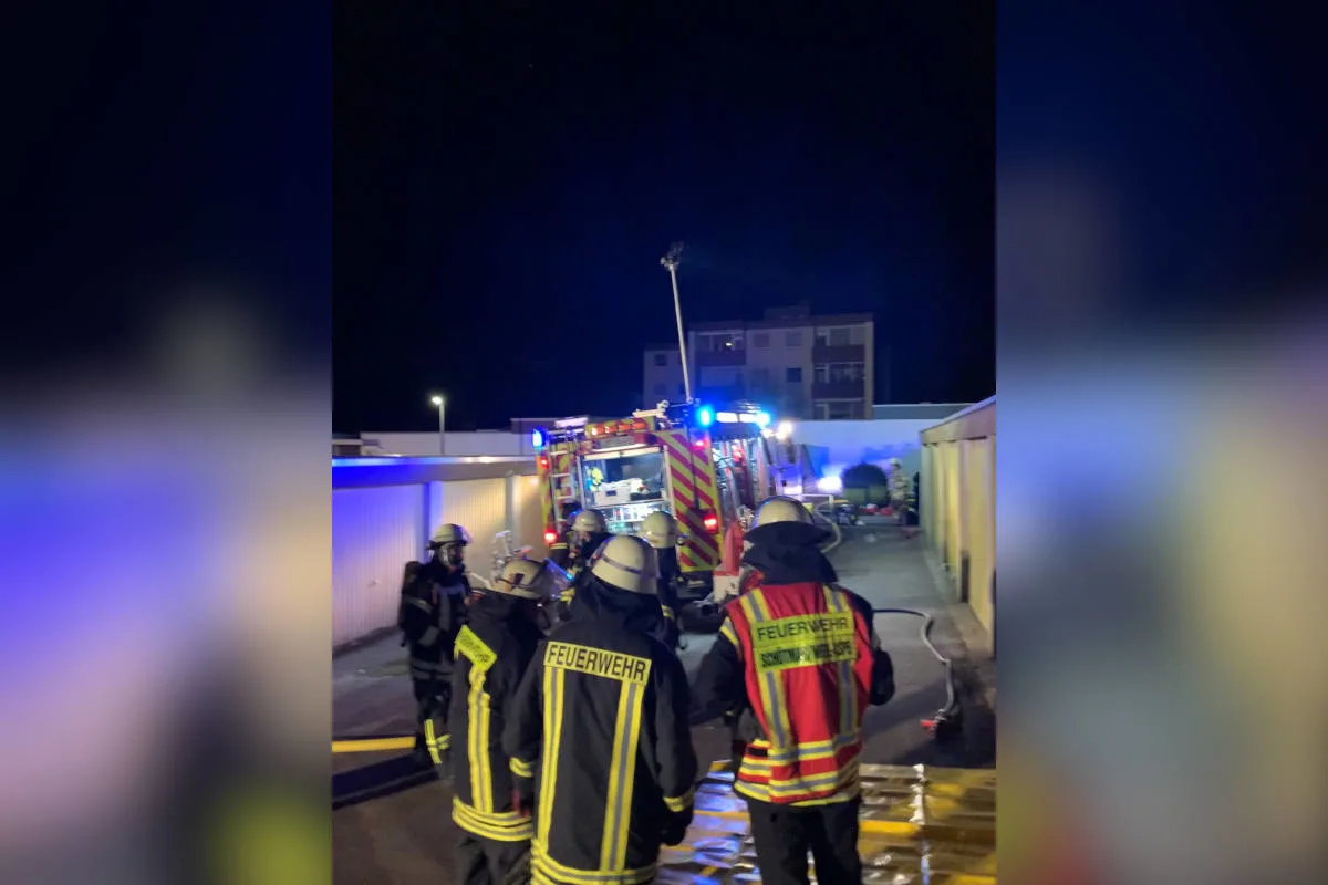 Bad Salzufflen – Zwei Menschen bei Zimmerbrand verletzt