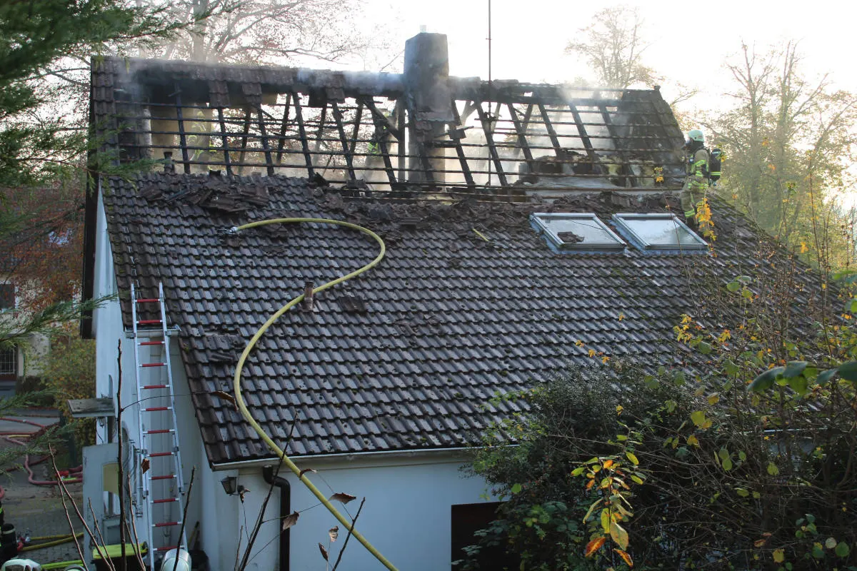 Bad Salzuflen – Wohnhaus nach Brand unbewohnbar