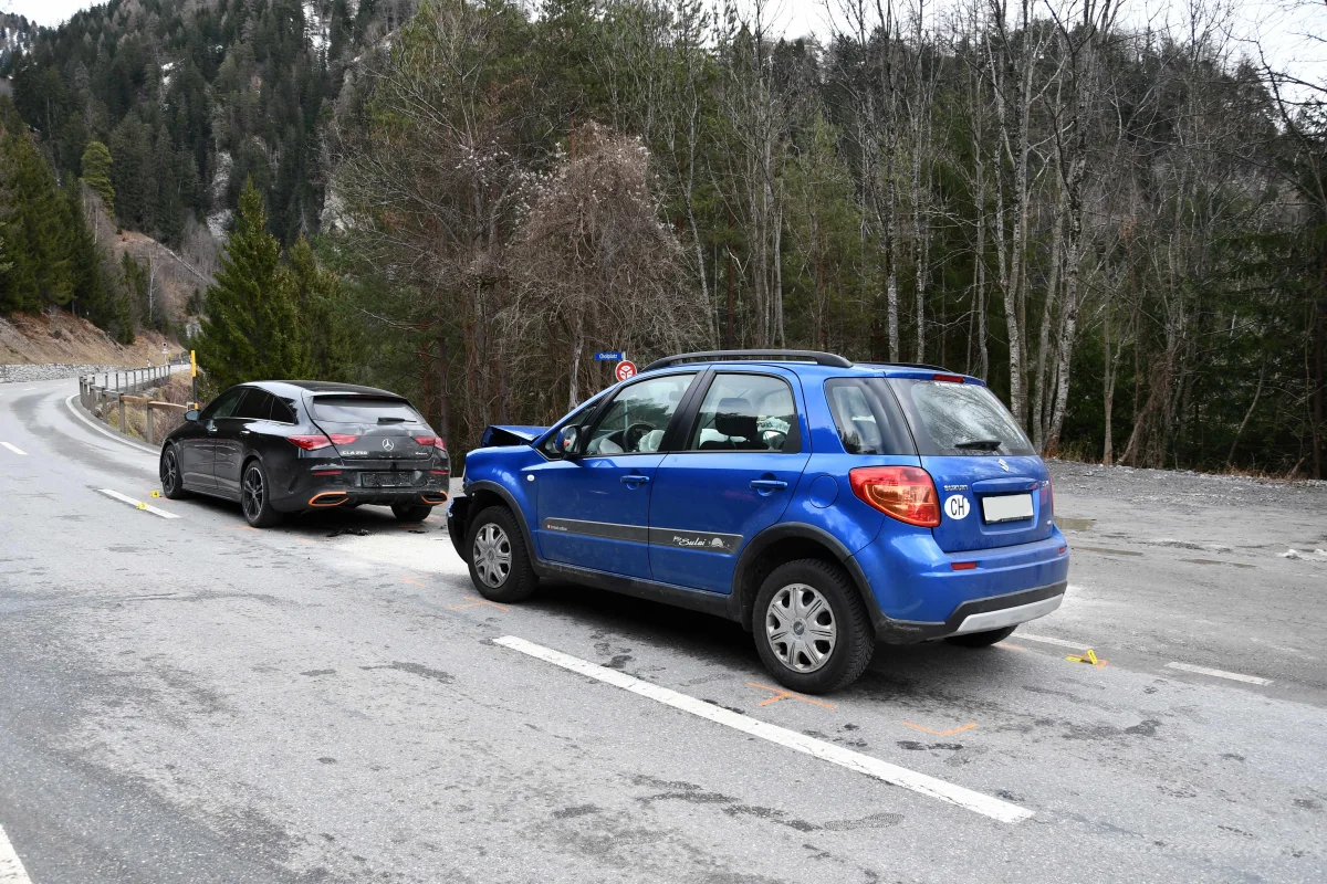Chur GR – Streifkollision mit grossem Sachschaden