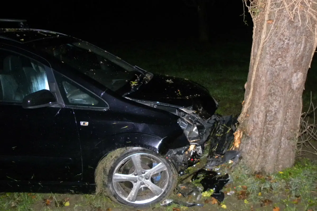 Schocherswil TG - Alkoholisierter Fahrer baut Selbstunfall mit Baum