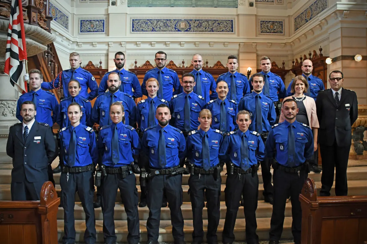 Neue Einsatzkräfte für die Stadtpolizei St. Gallen