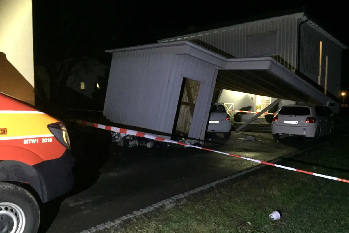 Kanton St.Gallen - Sturm verursacht grossen Schaden