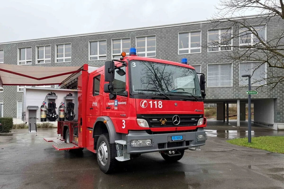 Hünenberg ZG – Rauch im Schulhaus löst Feuerwehreinsatz aus