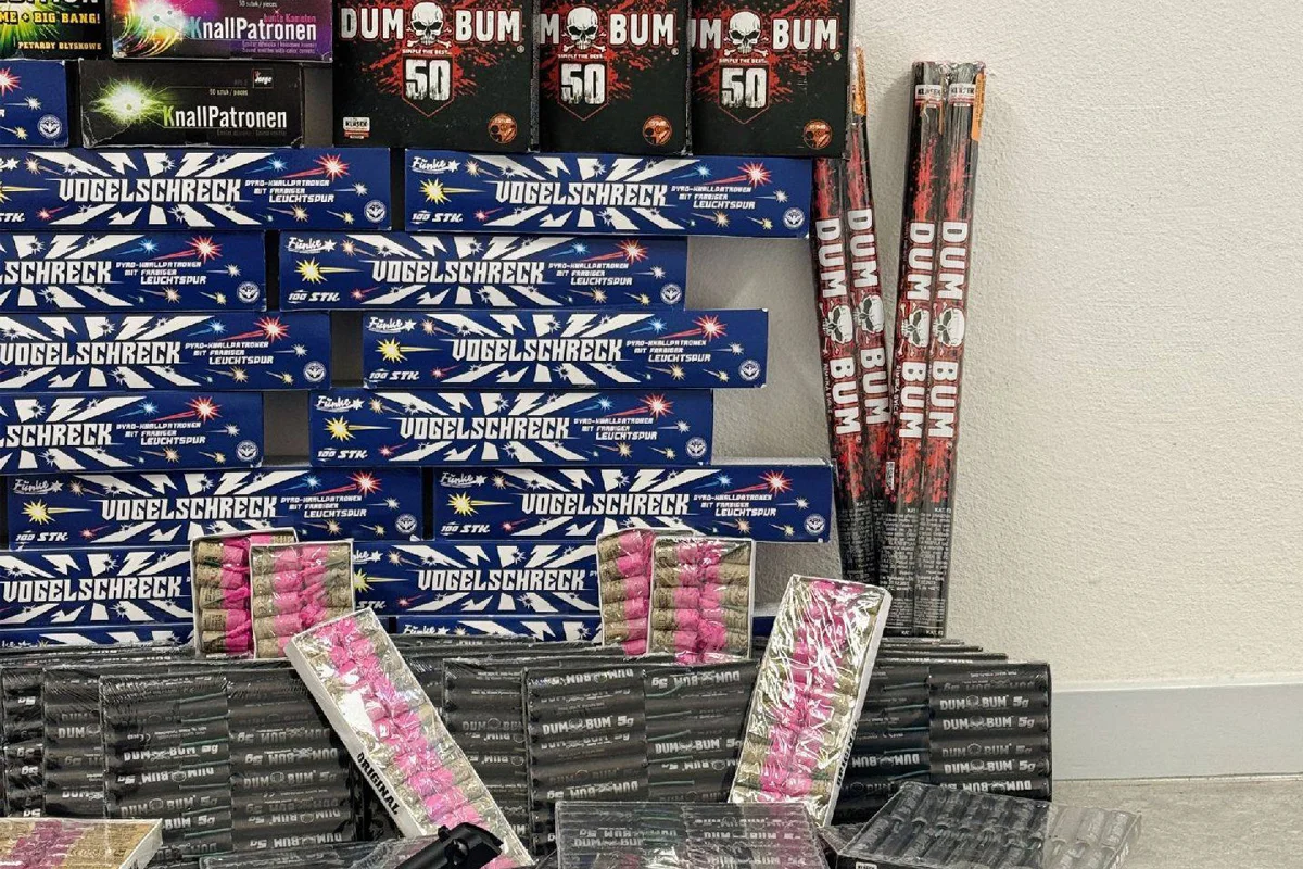 Berlin – Illegale Pyrotechnik sichergestellt