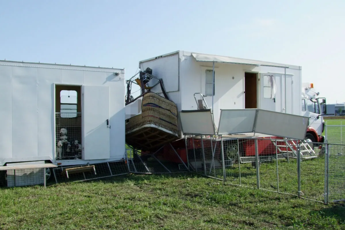 Heerbrugg - SG - Unsanfte Landung