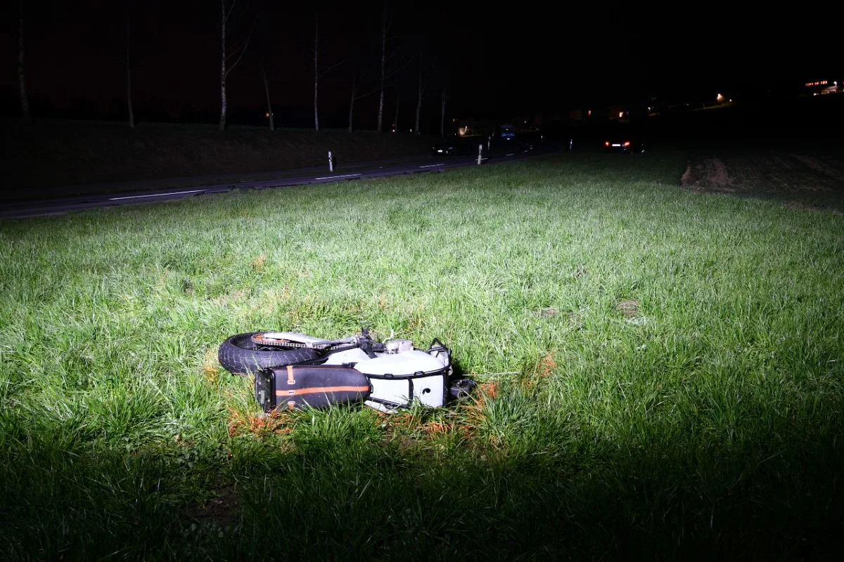 Drama in Abtwil AG - Motorradlenker nach Überholmanöver tot!