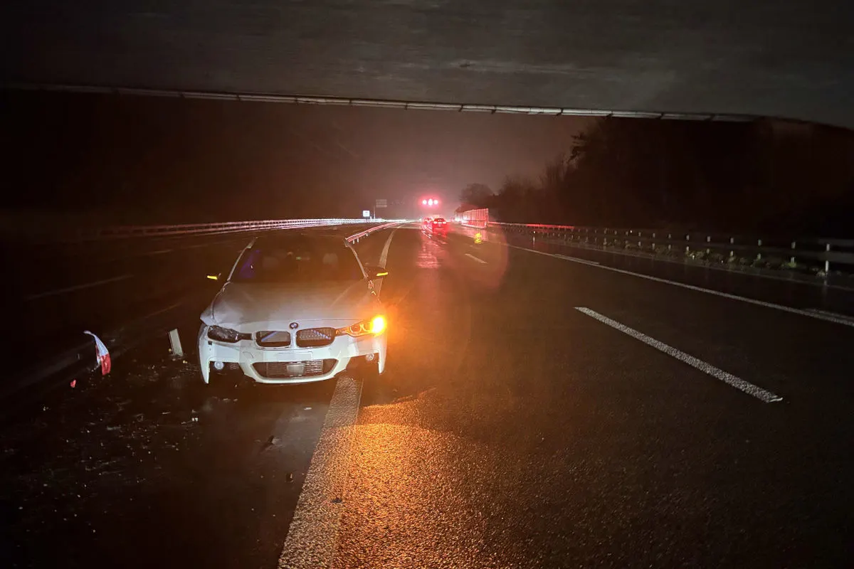 A3 Rheinfelden AG – Neulenker prallt gegen Leitplanke