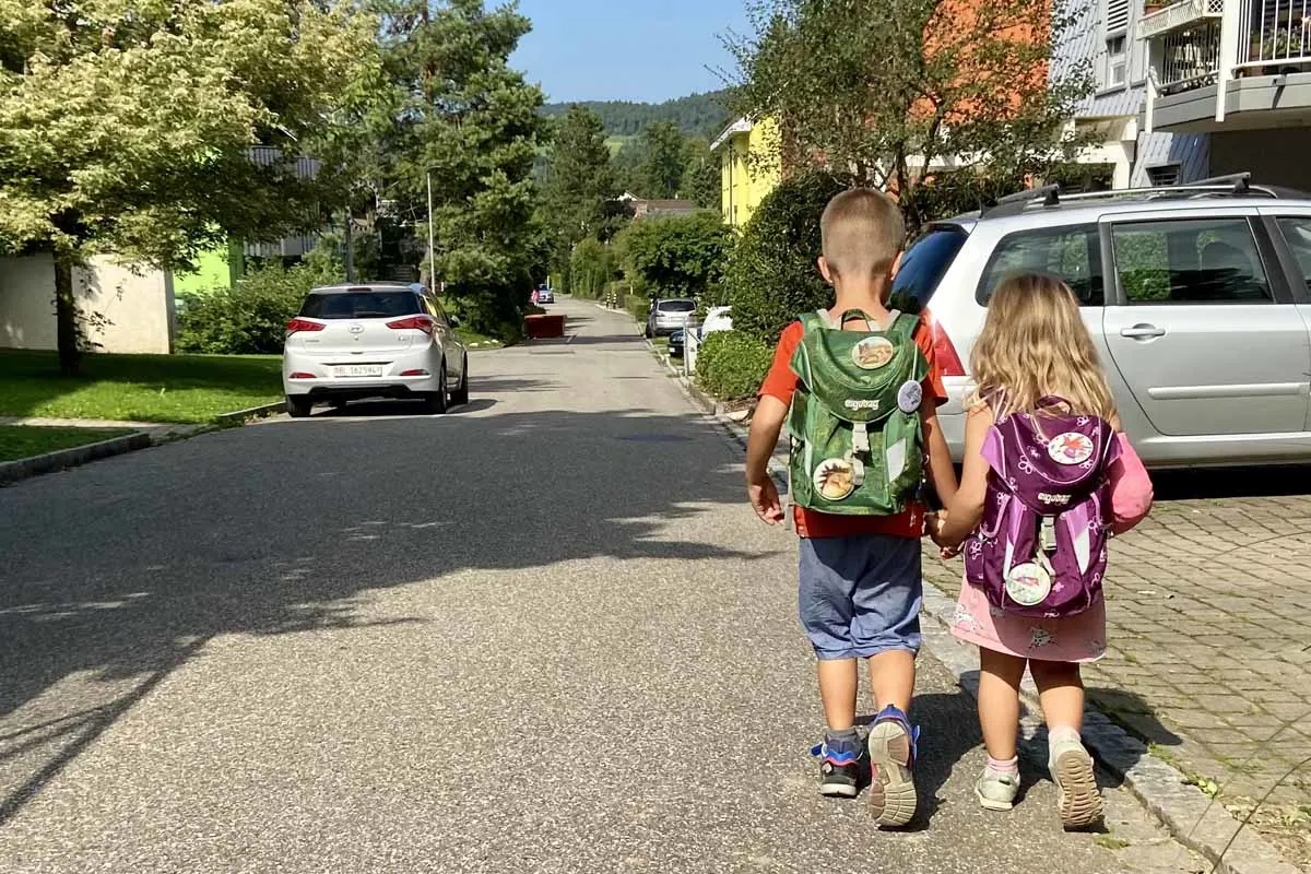 Vorsicht Kinder in Liestal BL - Schulbeginn 2021