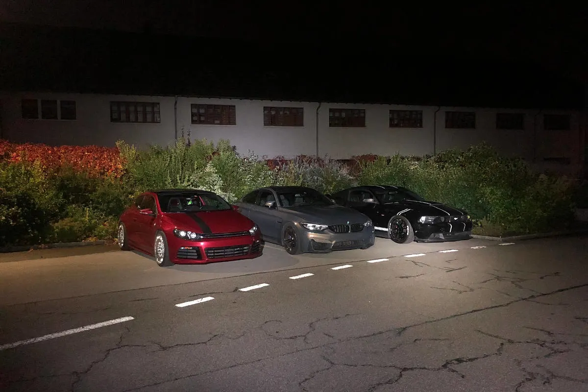 Kontrolle Rapperswil-Jona SG – Drei Autos bei Poser-Kontrolle stillgelegt
