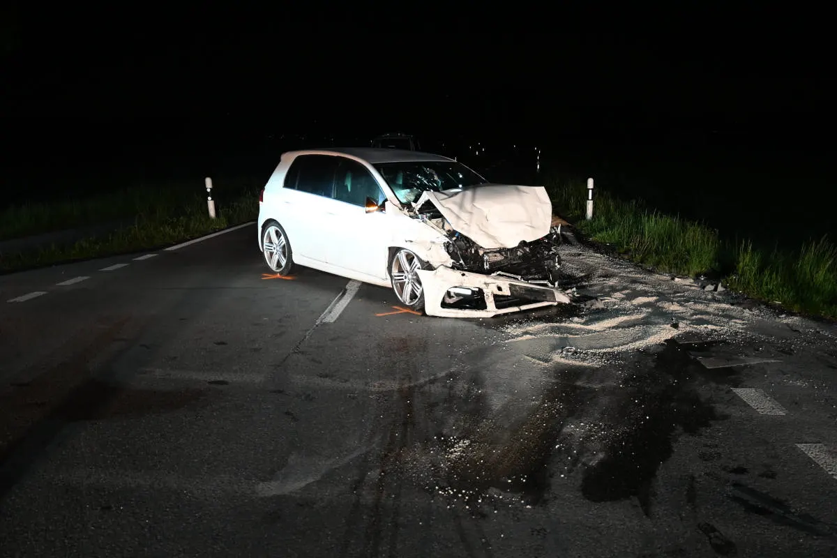 Altstätten SG – Unfall zwischen zwei Autos