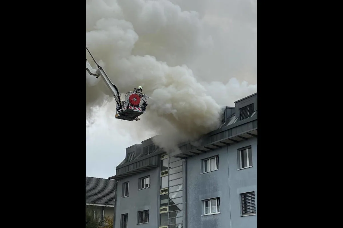 Tragödie in Reinach BL – Brand in einer Wohnung – eine Person verstorben