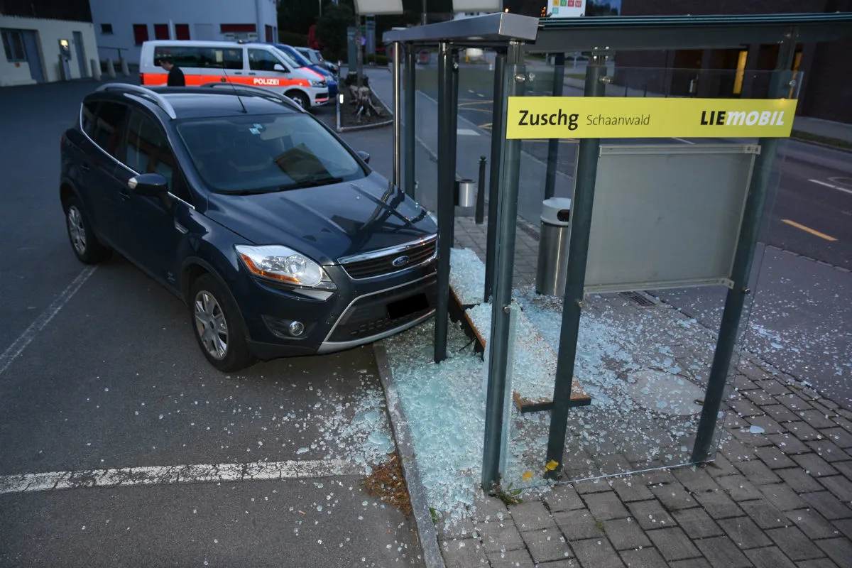Mauren/Schaanwald FL - Erheblicher Sachschaden bei Verkehrsunfällen