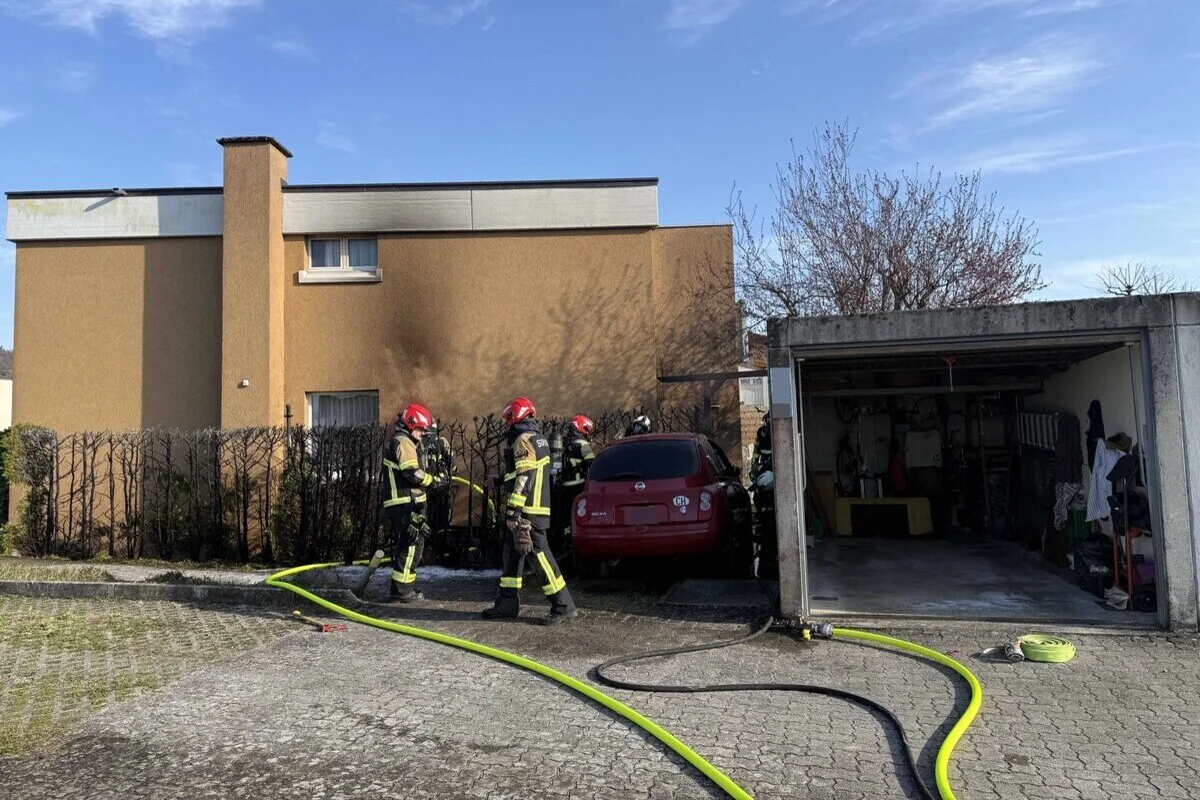 Endingen AG – Beim Unkrautjäten Brand ausgelöst