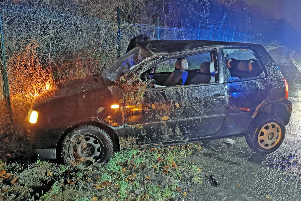 Wülfrath – Mit Seat überschlagen