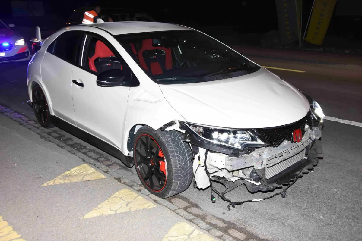 Rorschach / Rheineck SG - Nach Unfall vor der Polizei geflüchtet und erneut verunfallt