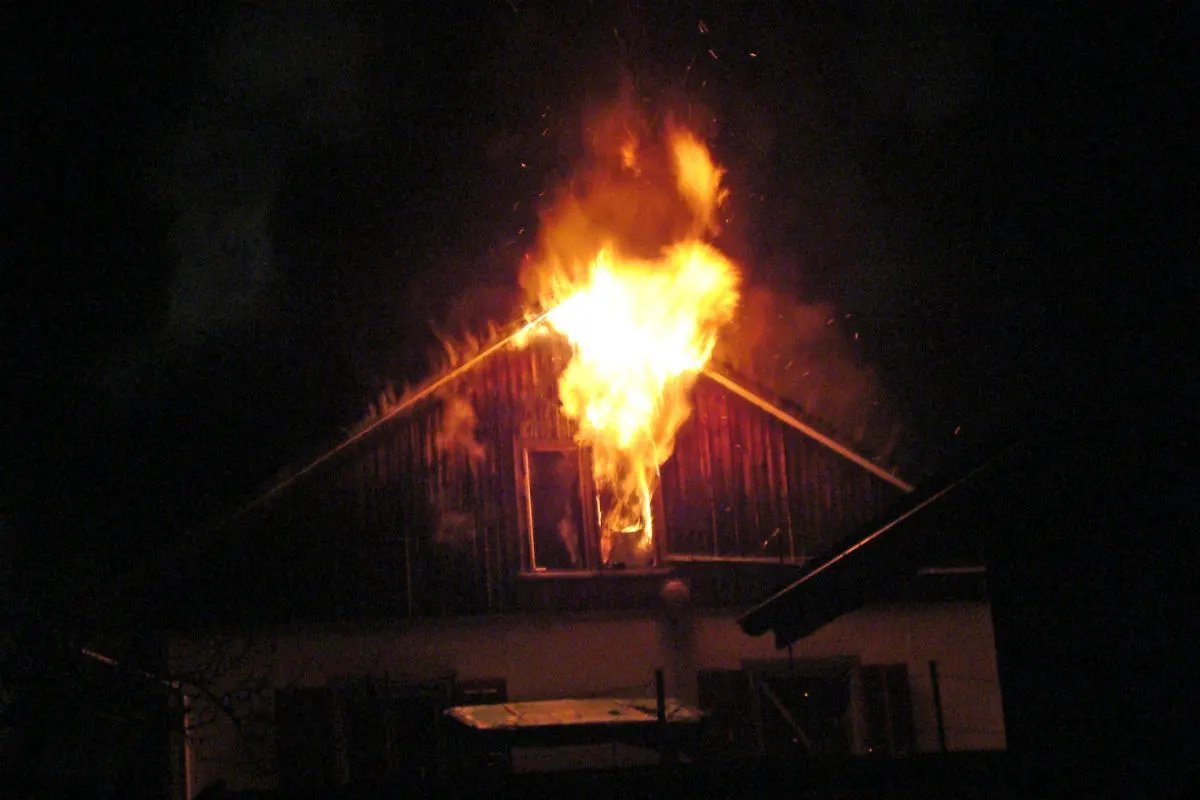 Bichelsee TG - Brand in Doppeleinfamilienhaus