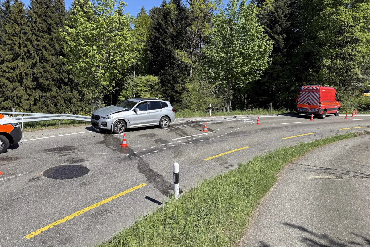 Unfall in St.Gallen – Töfffahrer bei Sturz erheblich verletzt