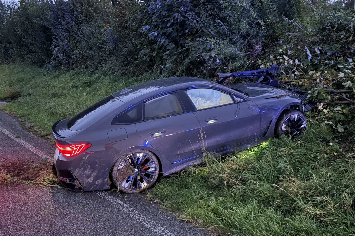 A1 Rheineck SG – Lenker verletzt nach Unfall mit Überschlag