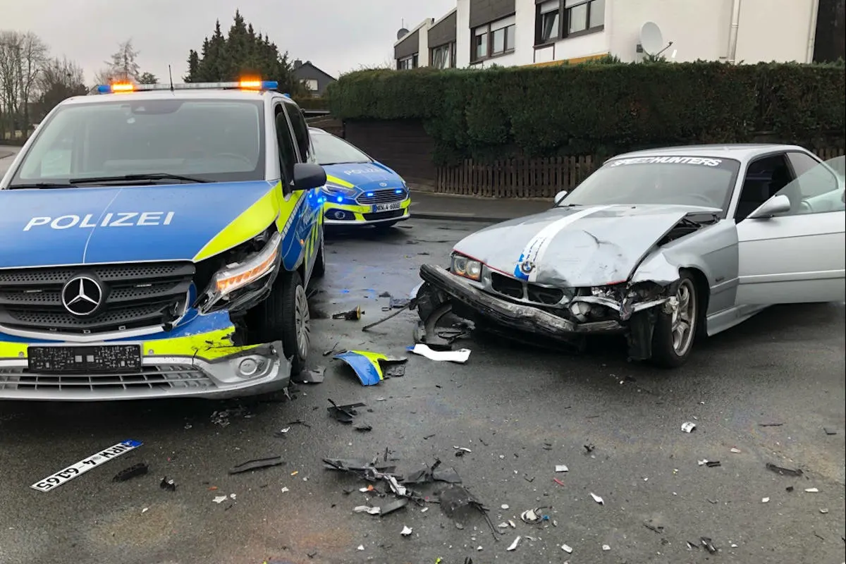 Hamm-Westen – Verfolgungsfahrt endet im Polizeigewahrsam