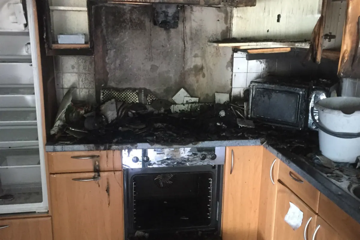 Brand Mels SG - Küchenbrand wohl wegen eingeschalteter Herdplatte