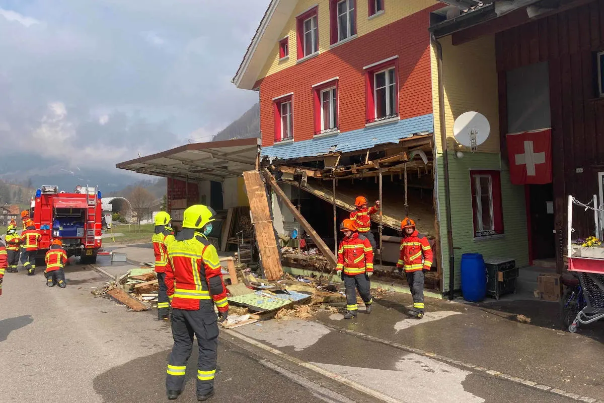 Alt St. Johann SG – Bei Explosion verletzt