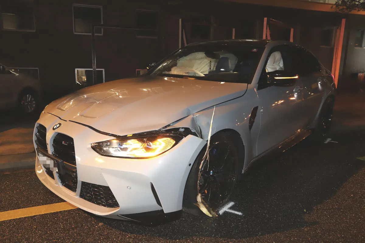 Stadt St. Gallen – Selbstunfall mit verletztem Beifahrer
