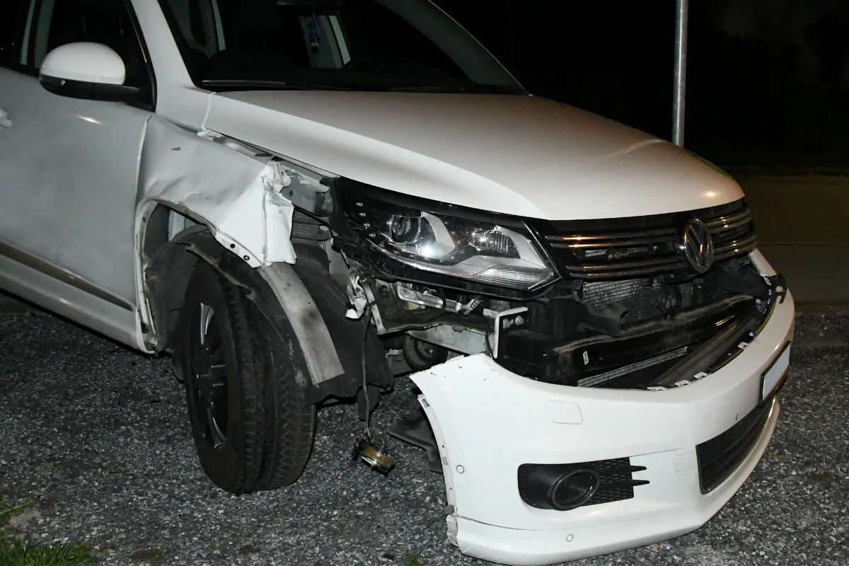 Unfall Chur GR - Betrunkener Autolenker kollidiert mit Brückengeländer