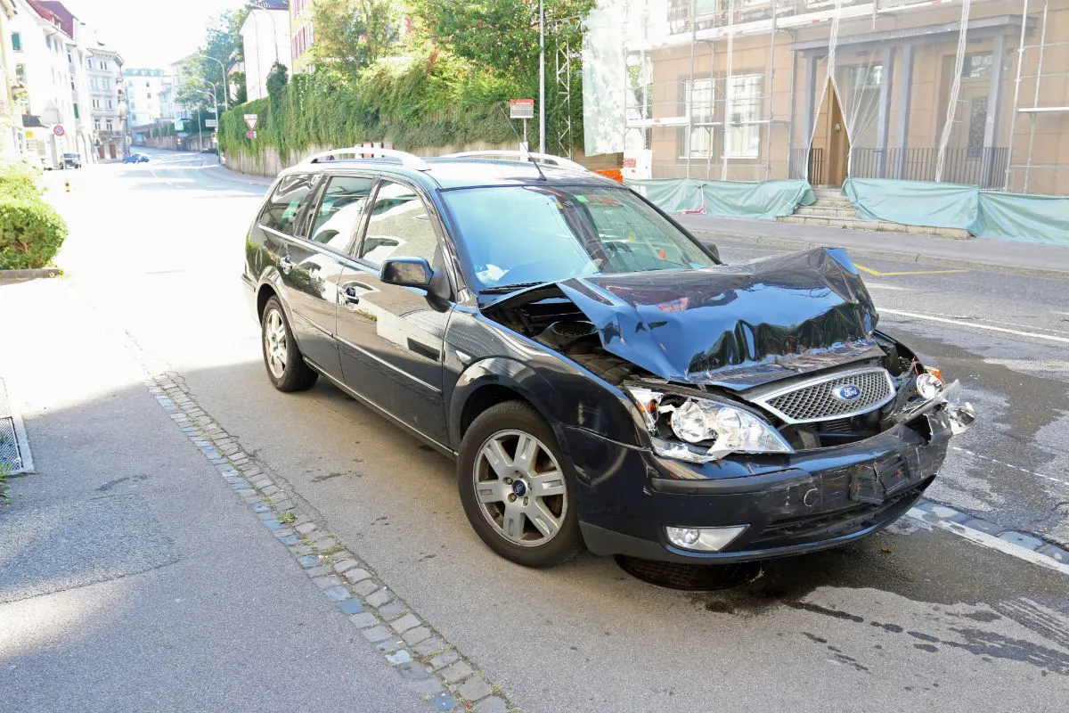 St.Gallen - Ungebremst gegen Heck gefahren