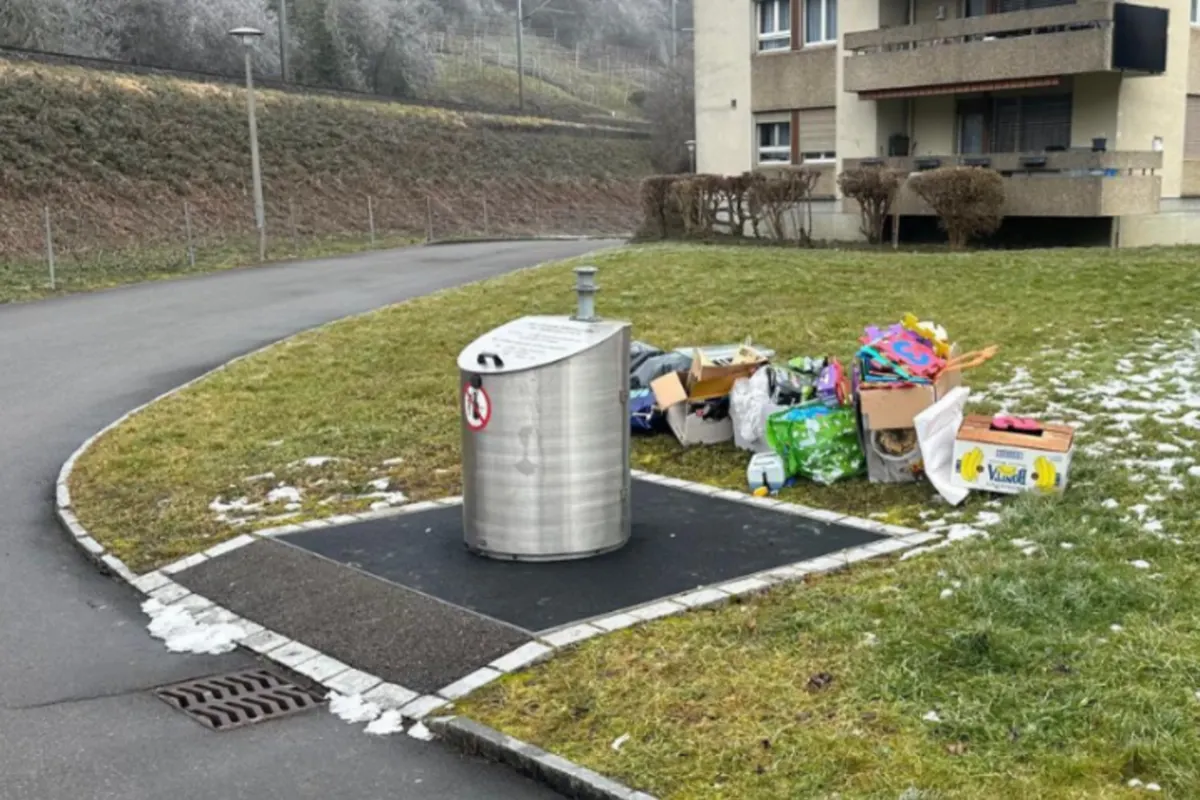 Weinfelden TG – Illegale Müllentsorgung nimmt zu