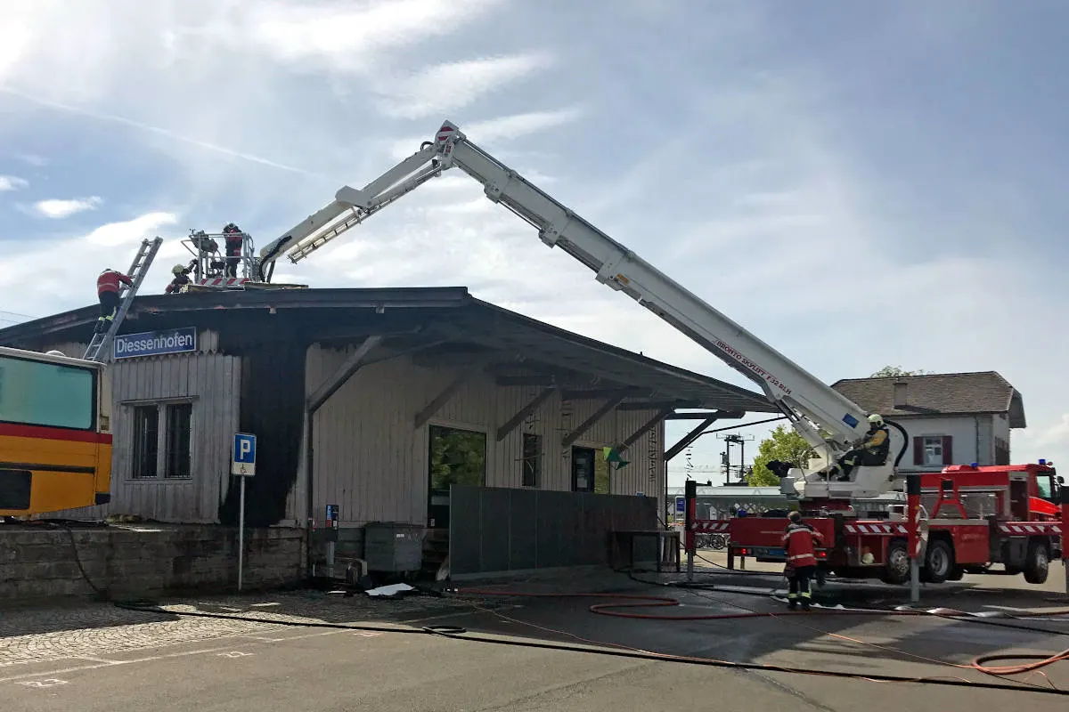 Diessenhofen TG – Nach Brand Zeugen gesucht