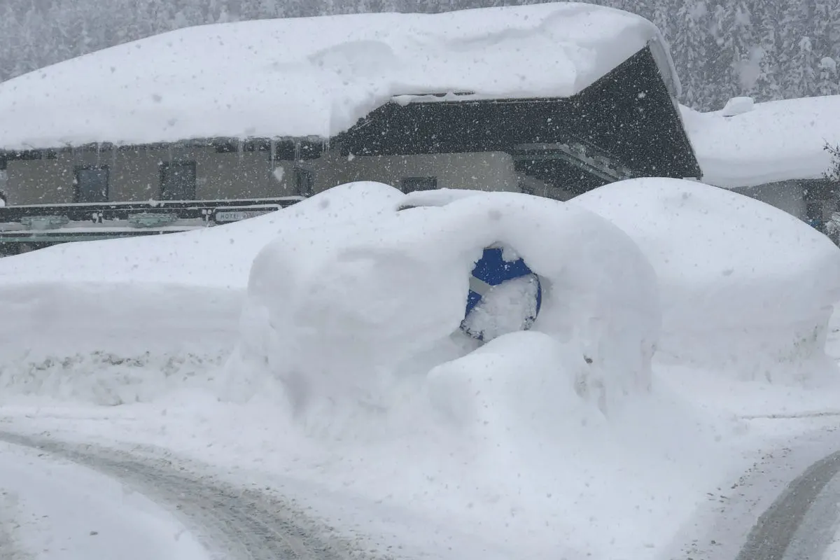 Wintereinbruch in den Bergen - das Flachland muss noch etwas warten