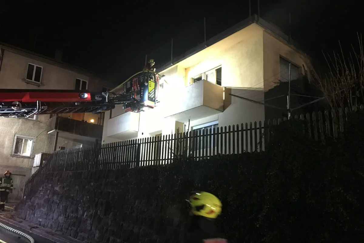 [Update] Chur GR - Nach Brand Schwerverletzter im Spital verstorben
