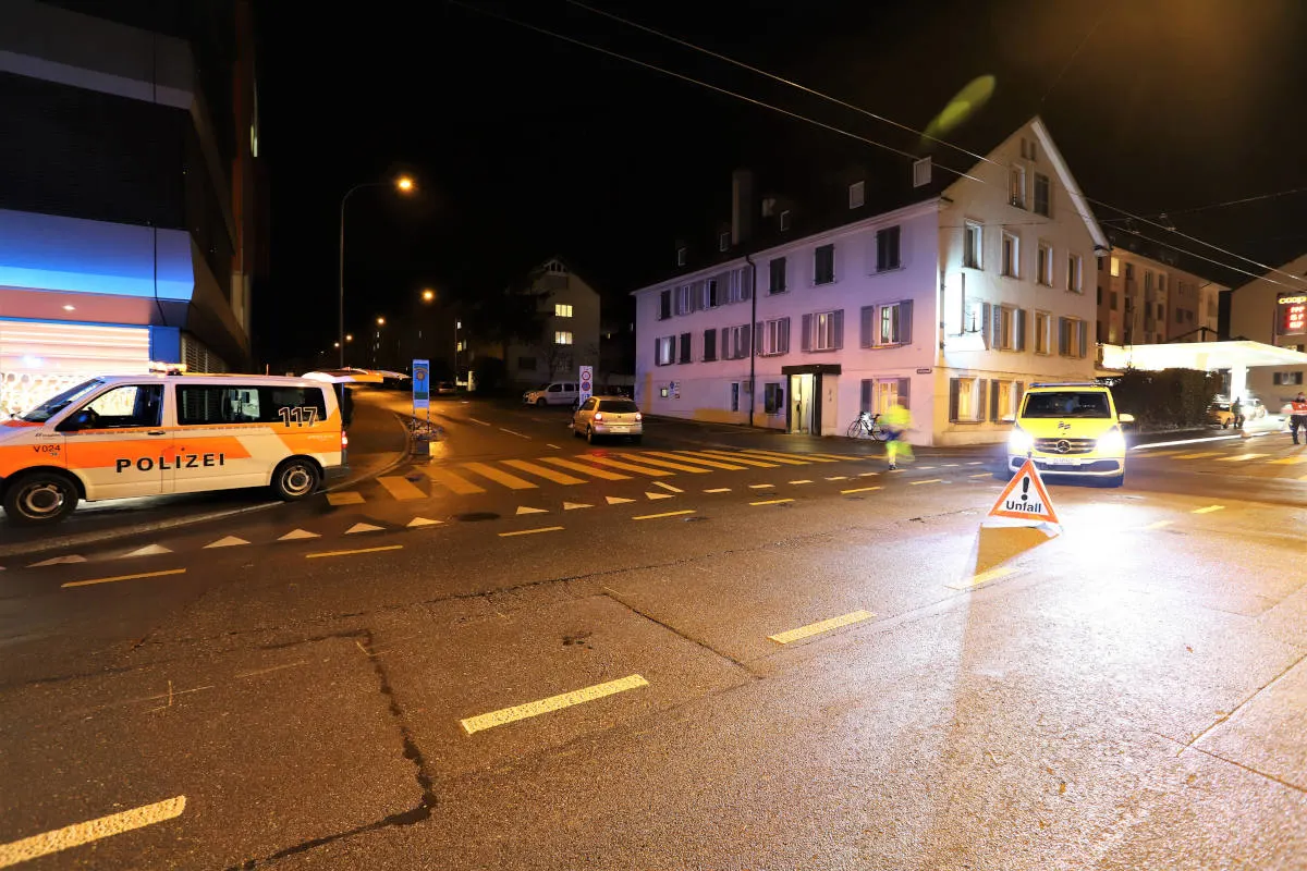 Unfall in der Stadt St.Gallen – Auto kollidiert mit Fahrrad