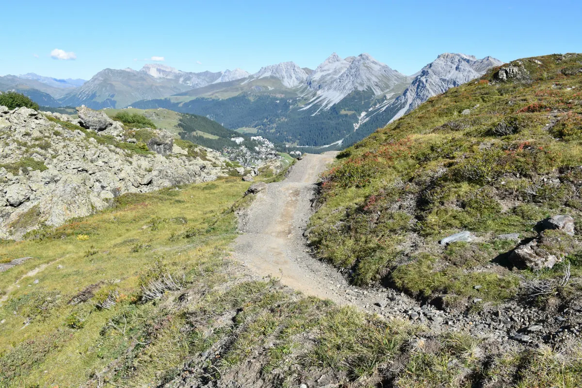 Arosa GR - 37-Jähriger verletzt sich mit Mountainbike