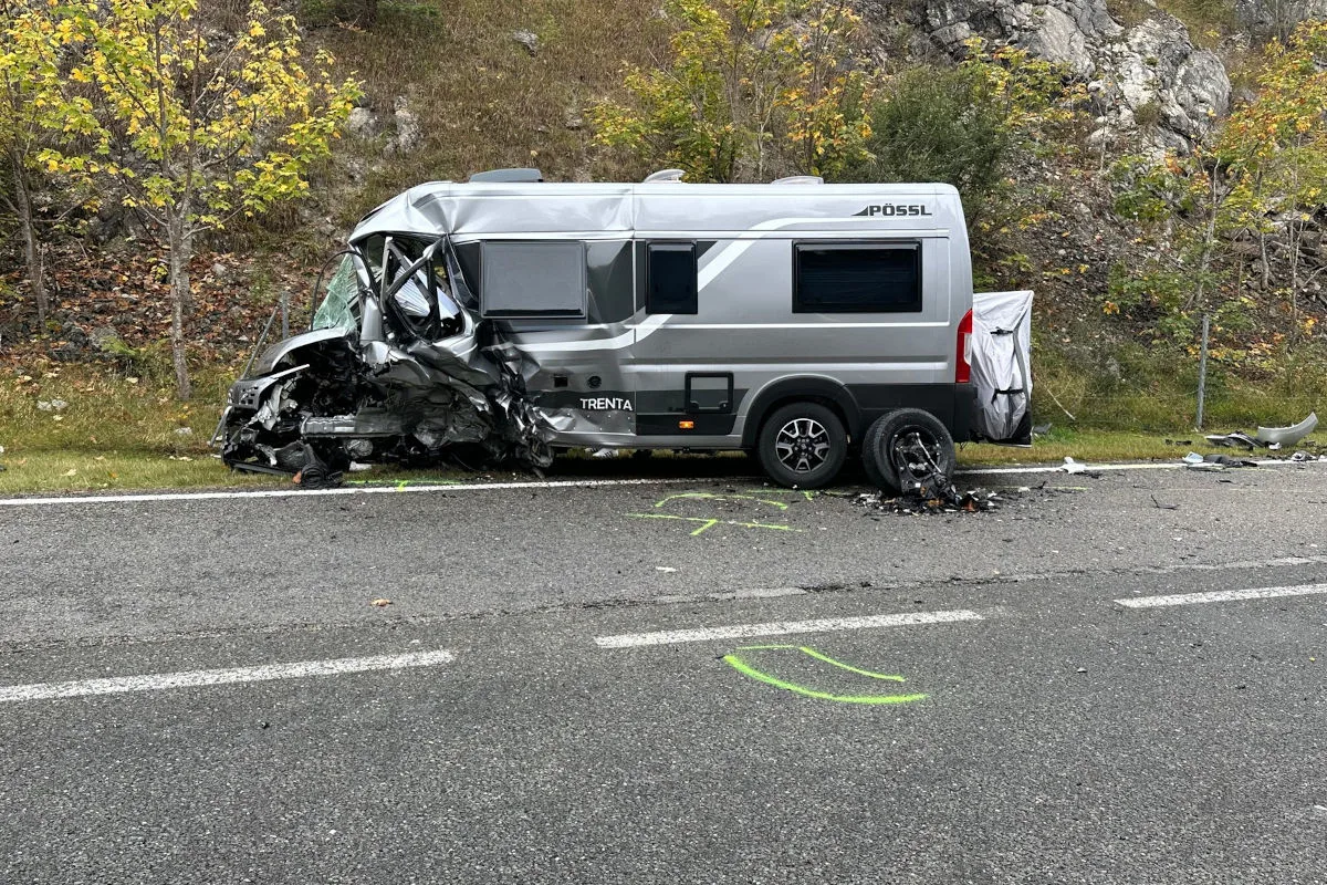 Pflach T – Vier Verletzte bei Unfall mit Wohnmobil